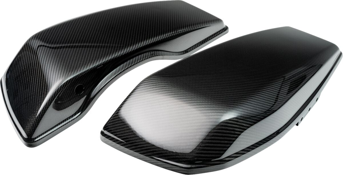 Slyfox Lids Saddlebag, Carbon Gloss - 24+ Touring Saddlebags Slyfox