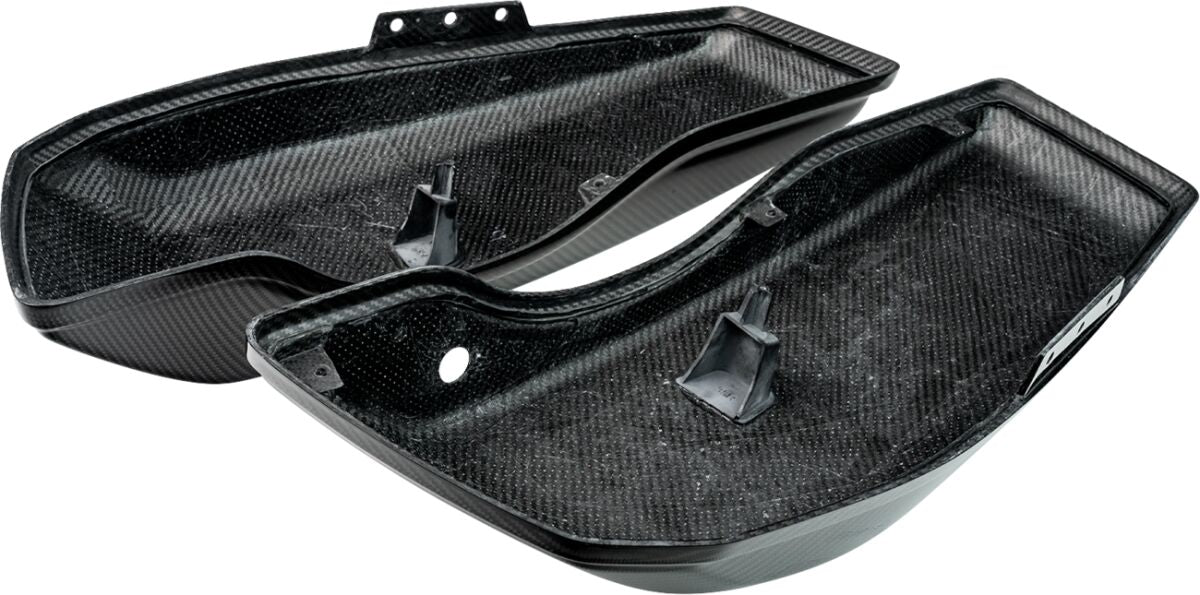 Slyfox Lids Saddlebag, Carbon Gloss - 24+ Touring Saddlebags Slyfox