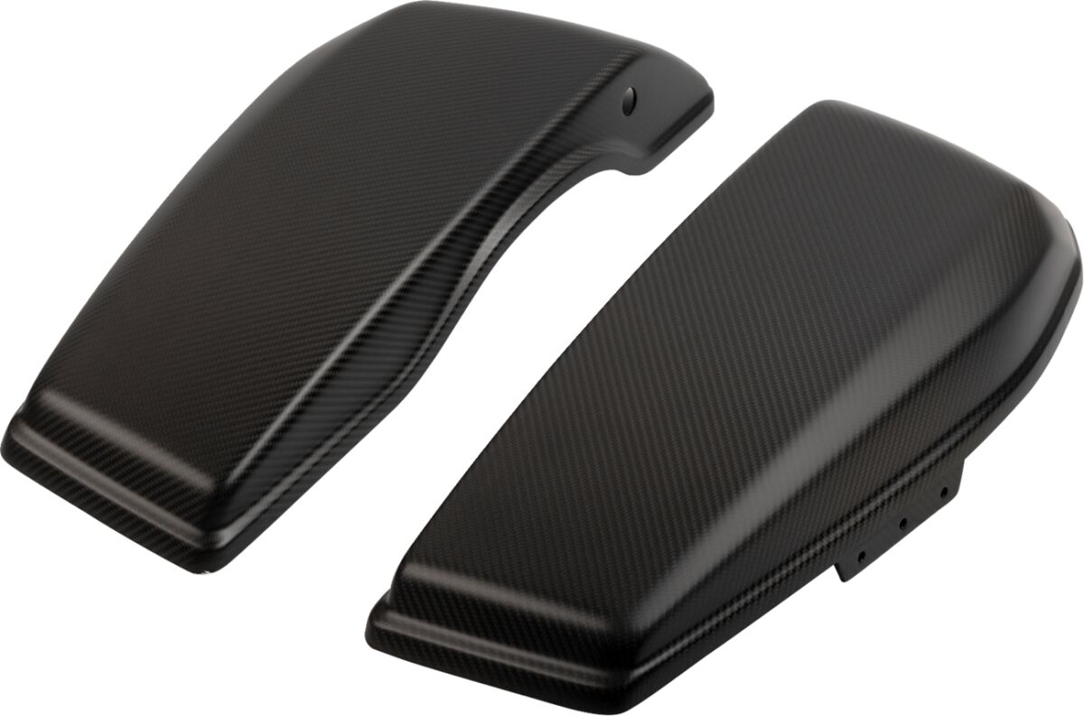 Slyfox Lids Saddlebag, Carbon Matte - 24+ Touring Saddlebags Slyfox