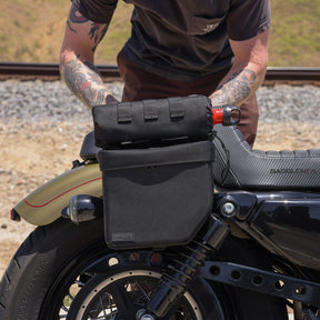 Thrashin Supply Co. Mini Essential Saddlebags - 8 Liters Saddlebags Thrashin Supply Co.