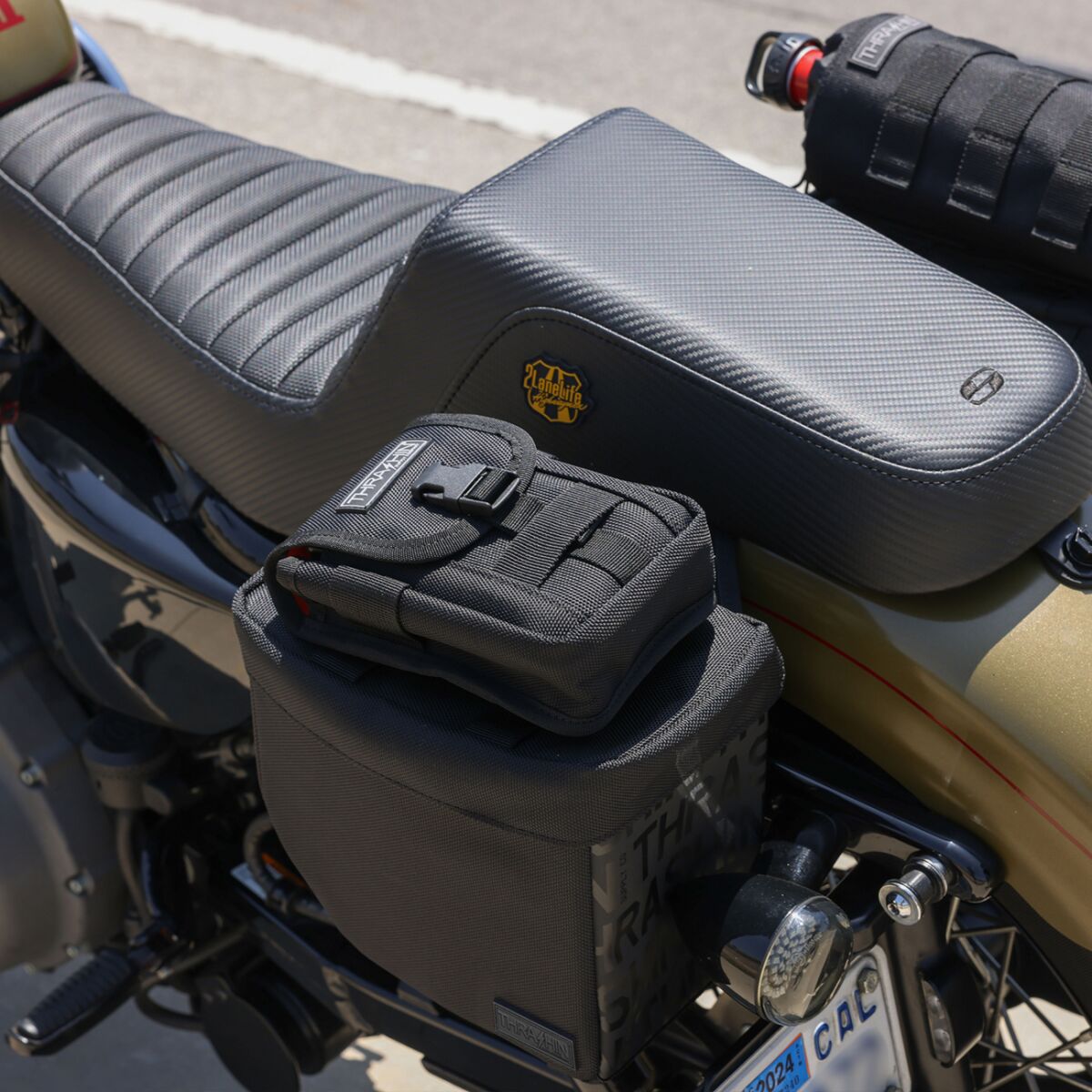 Thrashin Supply Co. Mini Essential Saddlebags - 8 Liters Saddlebags Thrashin Supply Co.