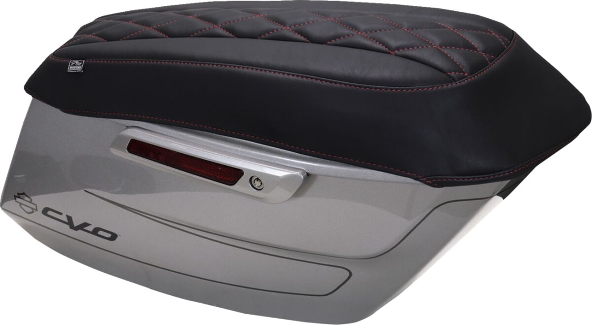 Mustang Cover Saddlebag Lid Dlx Diam D Saddlebag Lid Cover Mustang
