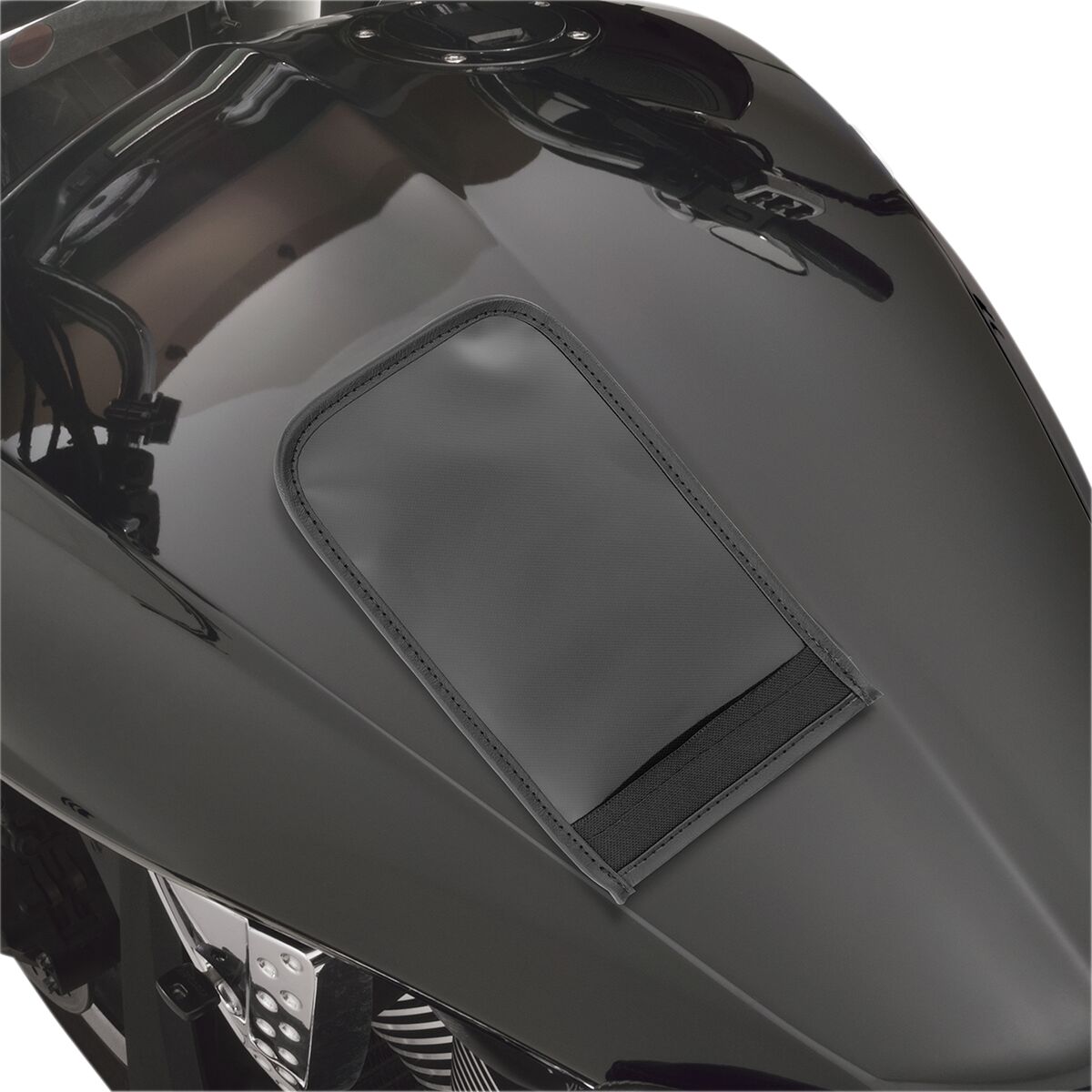 Show Chrome Tank Pouch Universal Tankbags & Parts Show Chrome