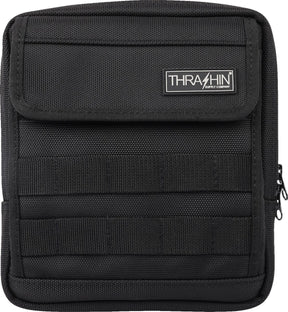 Thrashin Supply Co. Handlebar Bag Slim, Black Tool & Fork Bags Thrashin Supply Co.