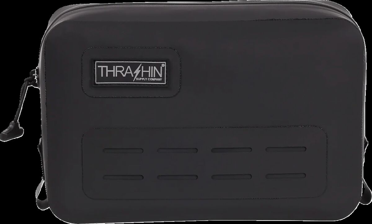 Thrashin Supply Co. Waterproof HandleBar Bag, Black Tool & Fork Bags Thrashin Supply Co.