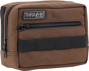 Thrashin Supply Co. HandleBar Bag, Brown Tool & Fork Bags Thrashin Supply Co.