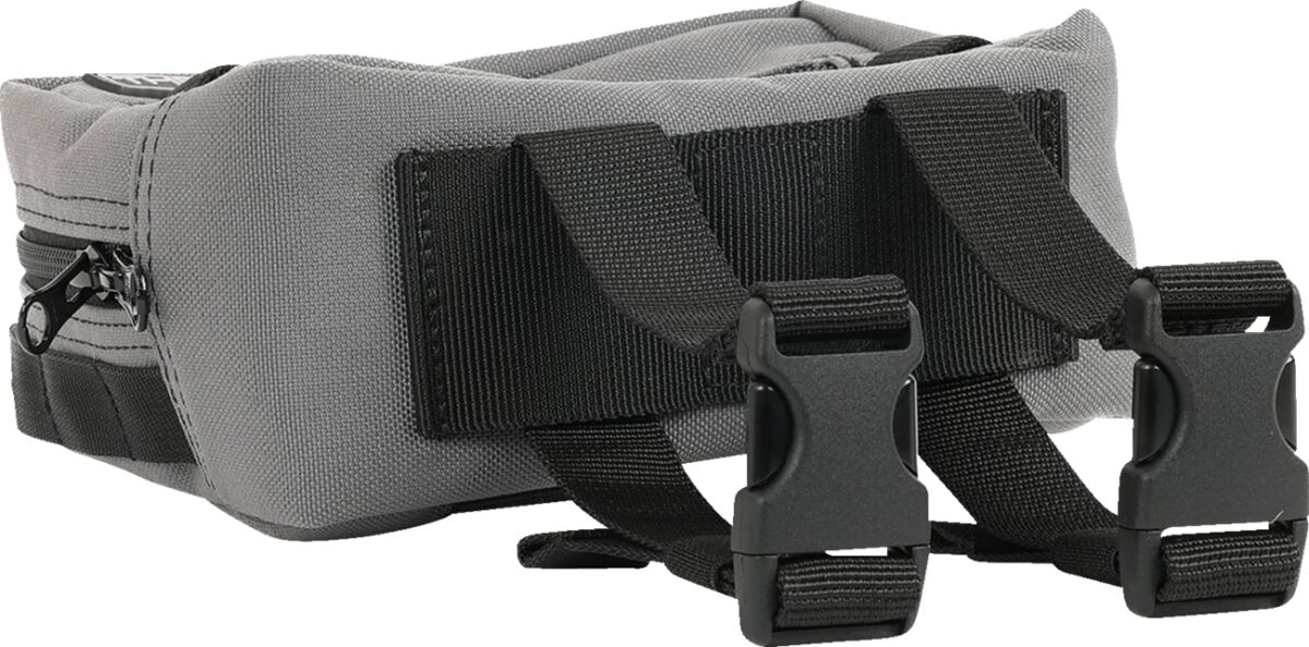 Thrashin Supply Co. HandleBar Bag, Gray Tool & Fork Bags Thrashin Supply Co.