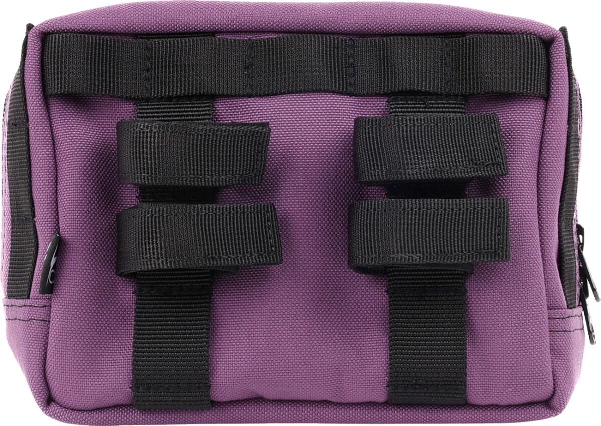 Thrashin Supply Co. HandleBar Bag, Purple Tool & Fork Bags Thrashin Supply Co.