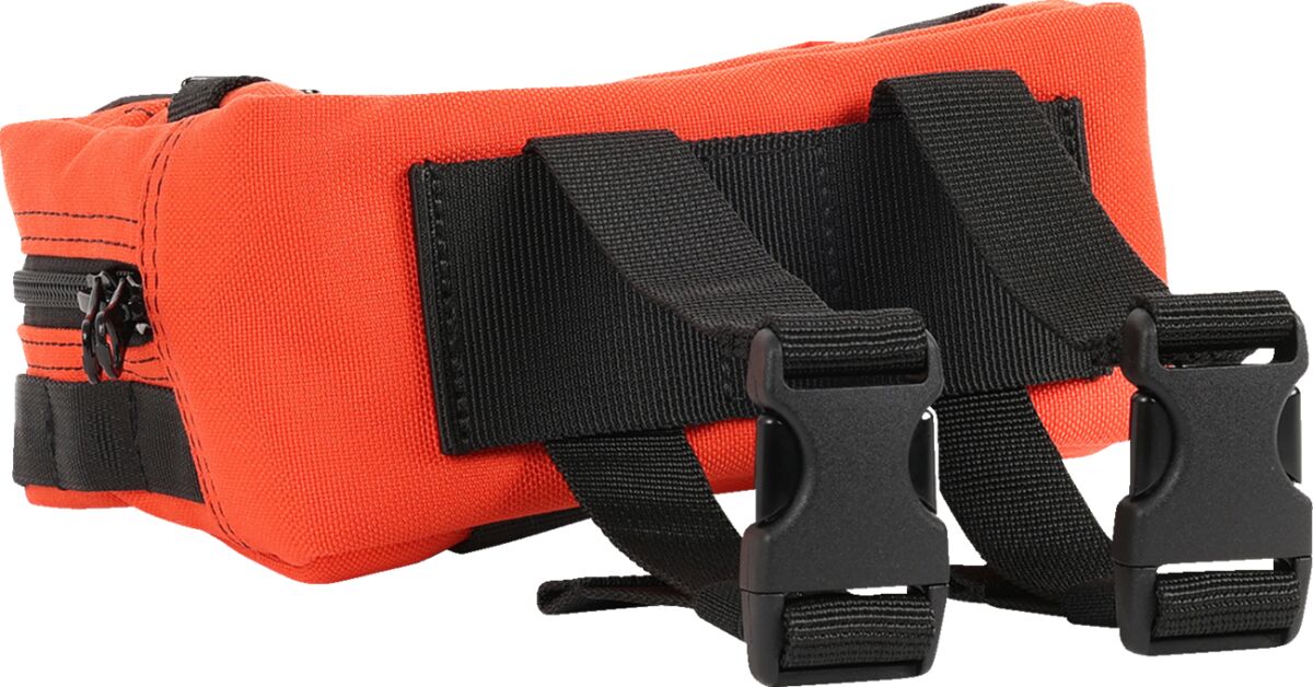Thrashin Supply Co. HandleBar Bag, HD Orange Tool & Fork Bags Thrashin Supply Co.