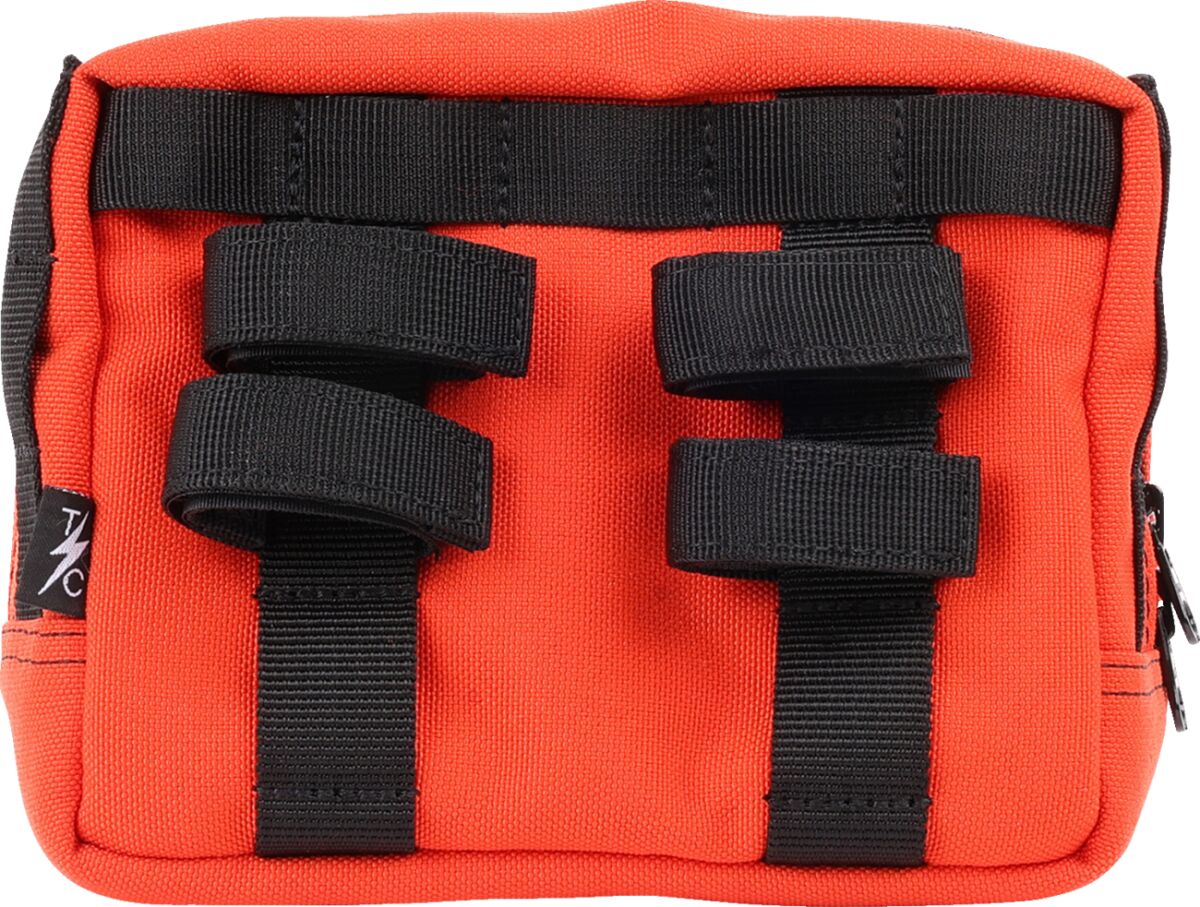 Thrashin Supply Co. HandleBar Bag, HD Orange Tool & Fork Bags Thrashin Supply Co.