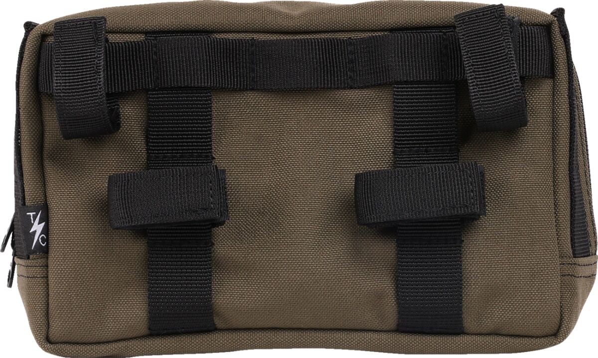 Thrashin Supply Co. HandleBar Bag Plus, Army Green Tool & Fork Bags Thrashin Supply Co.