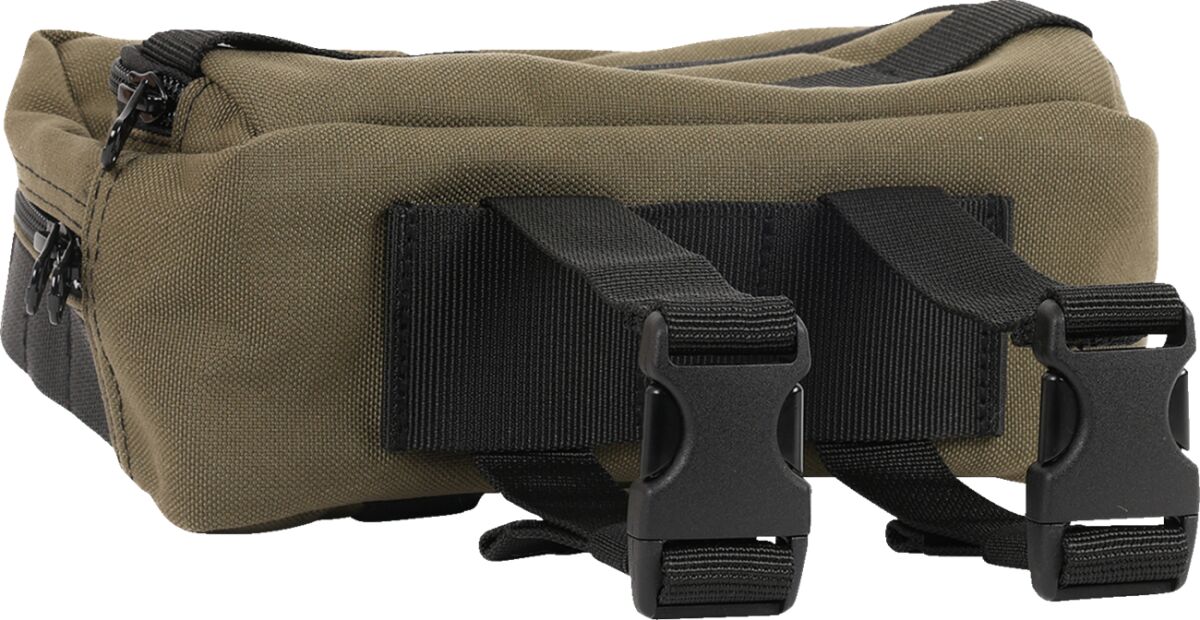 Thrashin Supply Co. HandleBar Bag Plus, Army Green Tool & Fork Bags Thrashin Supply Co.