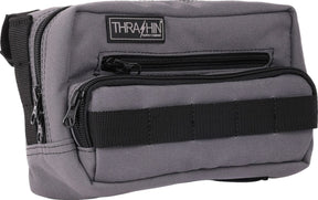 Thrashin Supply Co. HandleBar Bag Plus, Gray Tool & Fork Bags Thrashin Supply Co.