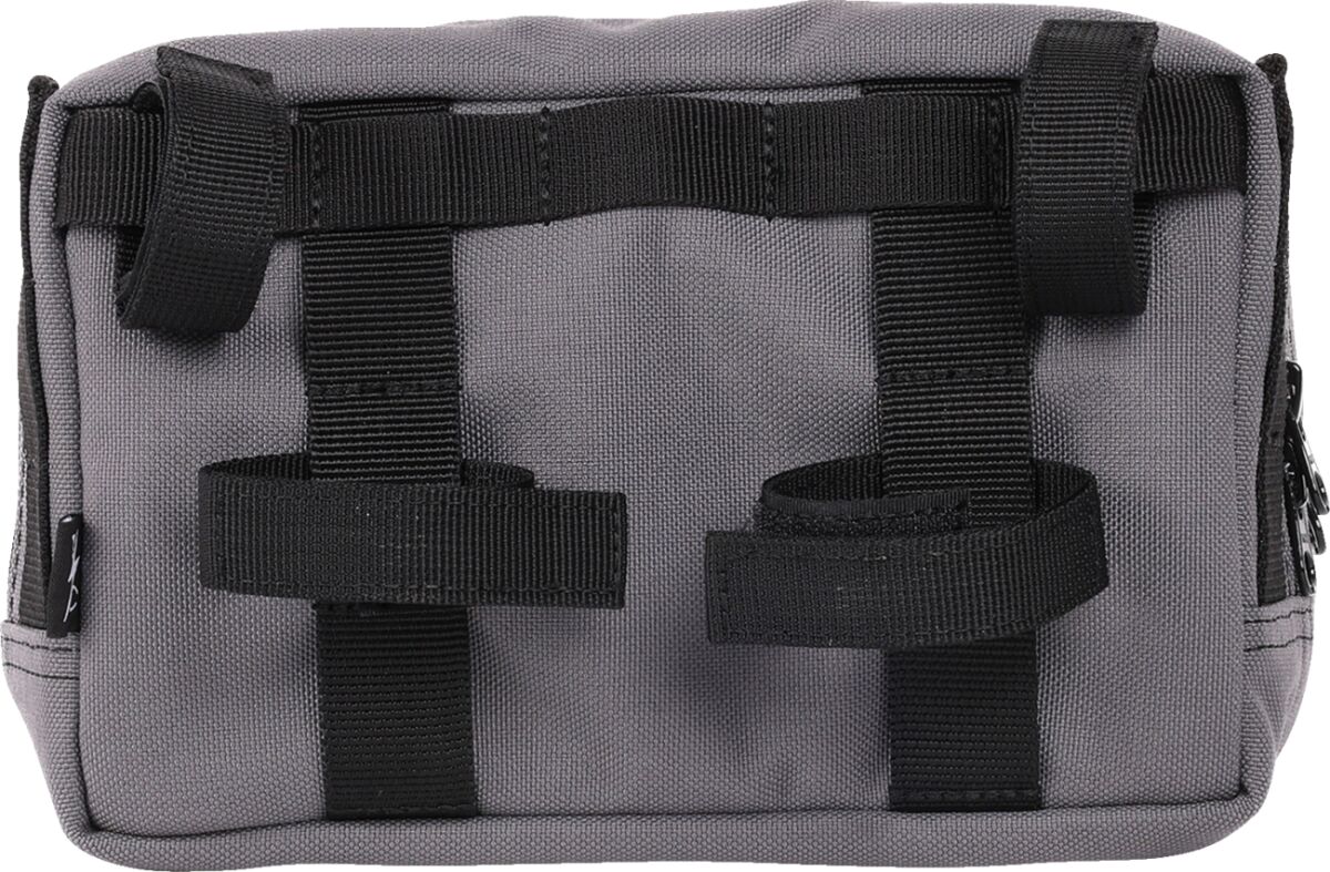 Thrashin Supply Co. HandleBar Bag Plus, Gray Tool & Fork Bags Thrashin Supply Co.