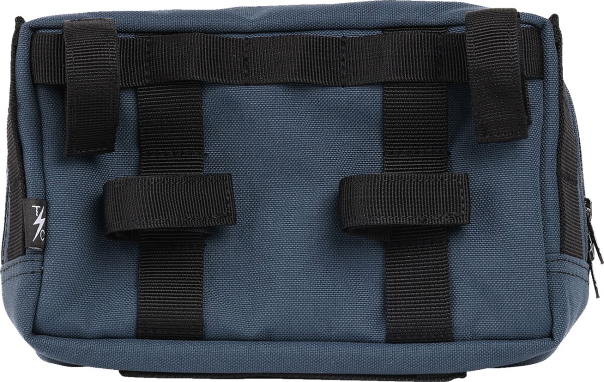 Thrashin Supply Co. HandleBar Bag Plus, Sharkskin Blue Tool & Fork Bags Thrashin Supply Co.