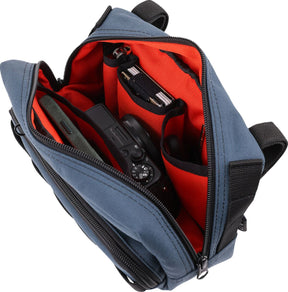 Thrashin Supply Co. HandleBar Bag Plus, Sharkskin Blue Tool & Fork Bags Thrashin Supply Co.