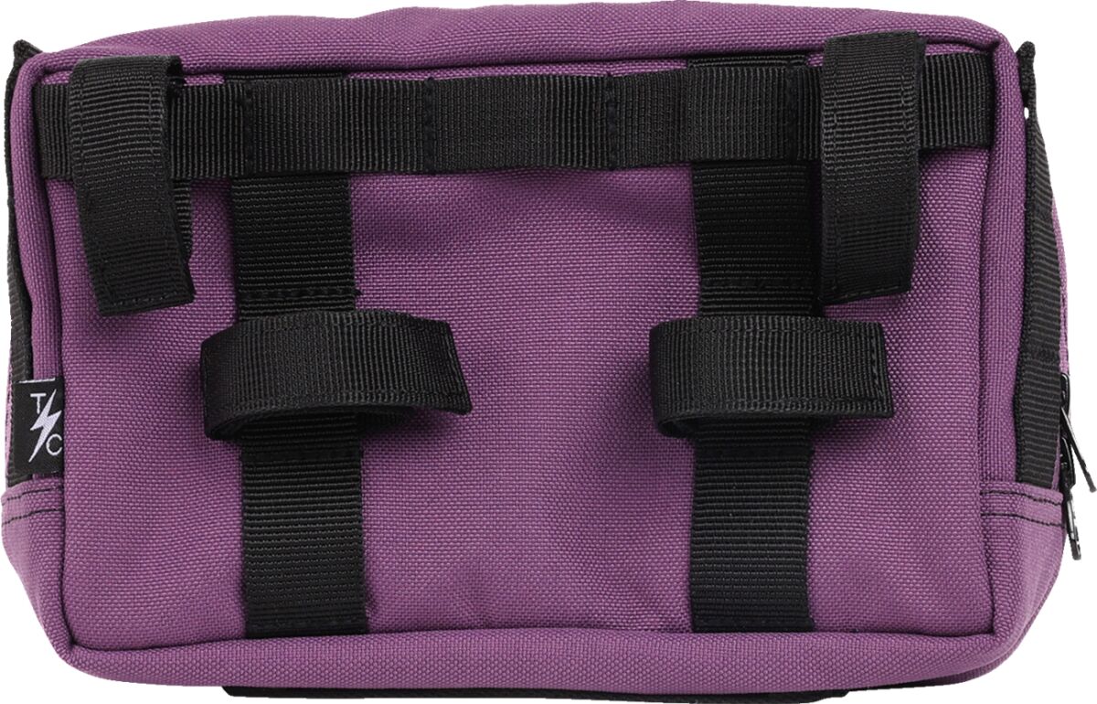 Thrashin Supply Co. HandleBar Bag Plus, Purple Tool & Fork Bags Thrashin Supply Co.