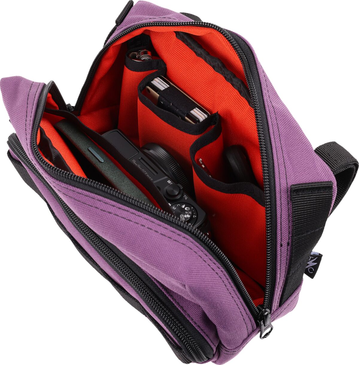 Thrashin Supply Co. HandleBar Bag Plus, Purple Tool & Fork Bags Thrashin Supply Co.