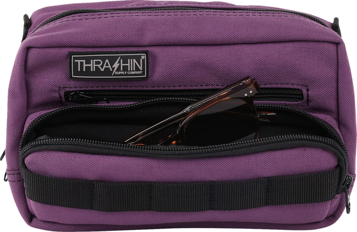Thrashin Supply Co. HandleBar Bag Plus, Purple Tool & Fork Bags Thrashin Supply Co.