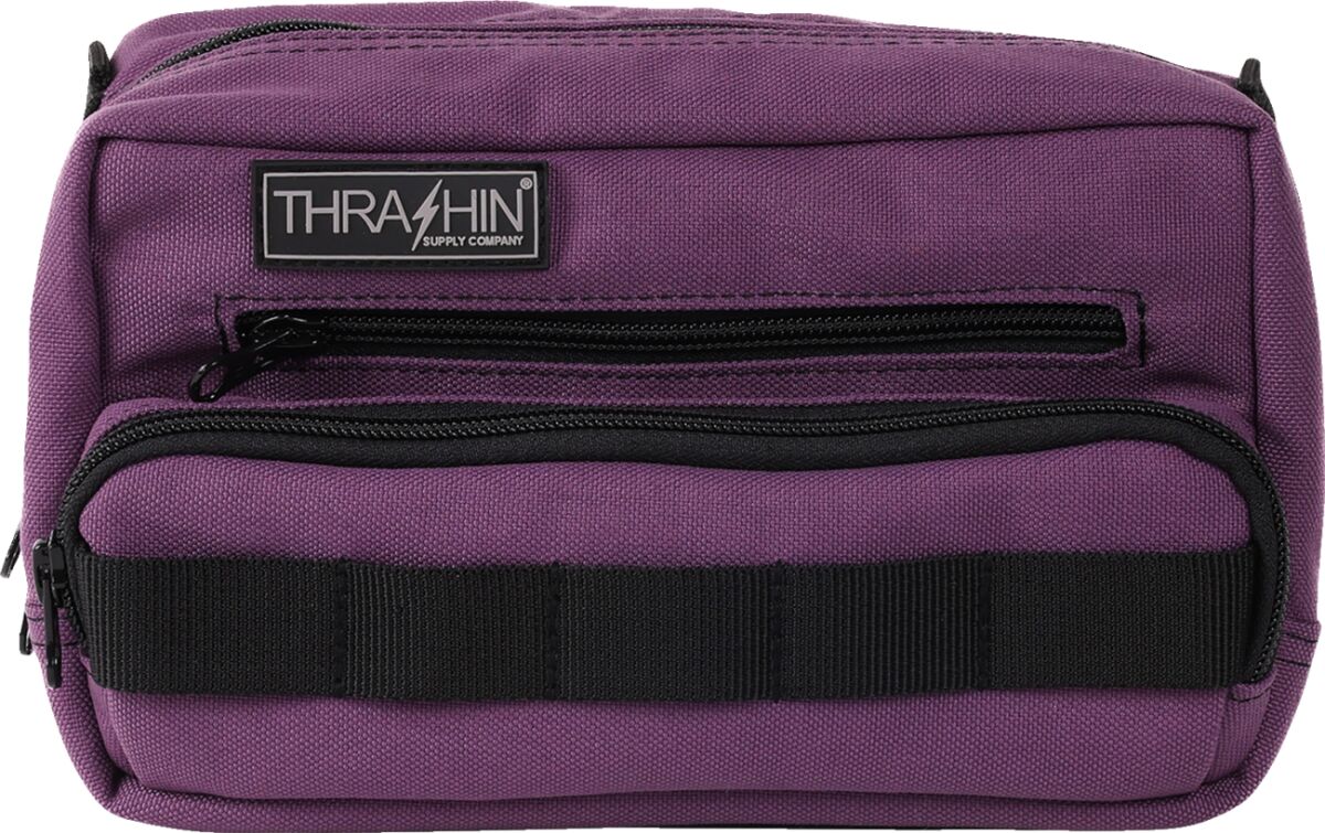 Thrashin Supply Co. HandleBar Bag Plus, Purple Tool & Fork Bags Thrashin Supply Co.