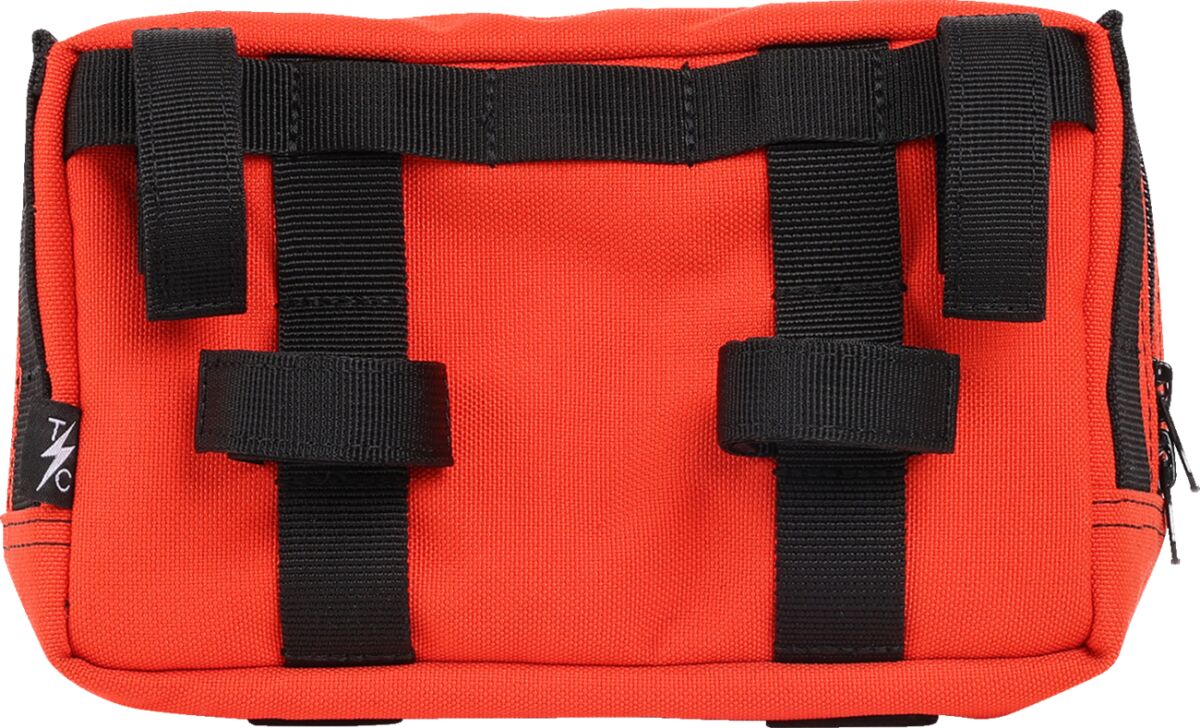 Thrashin Supply Co. HandleBar Bag Plus, HD Orange Tool & Fork Bags Thrashin Supply Co.