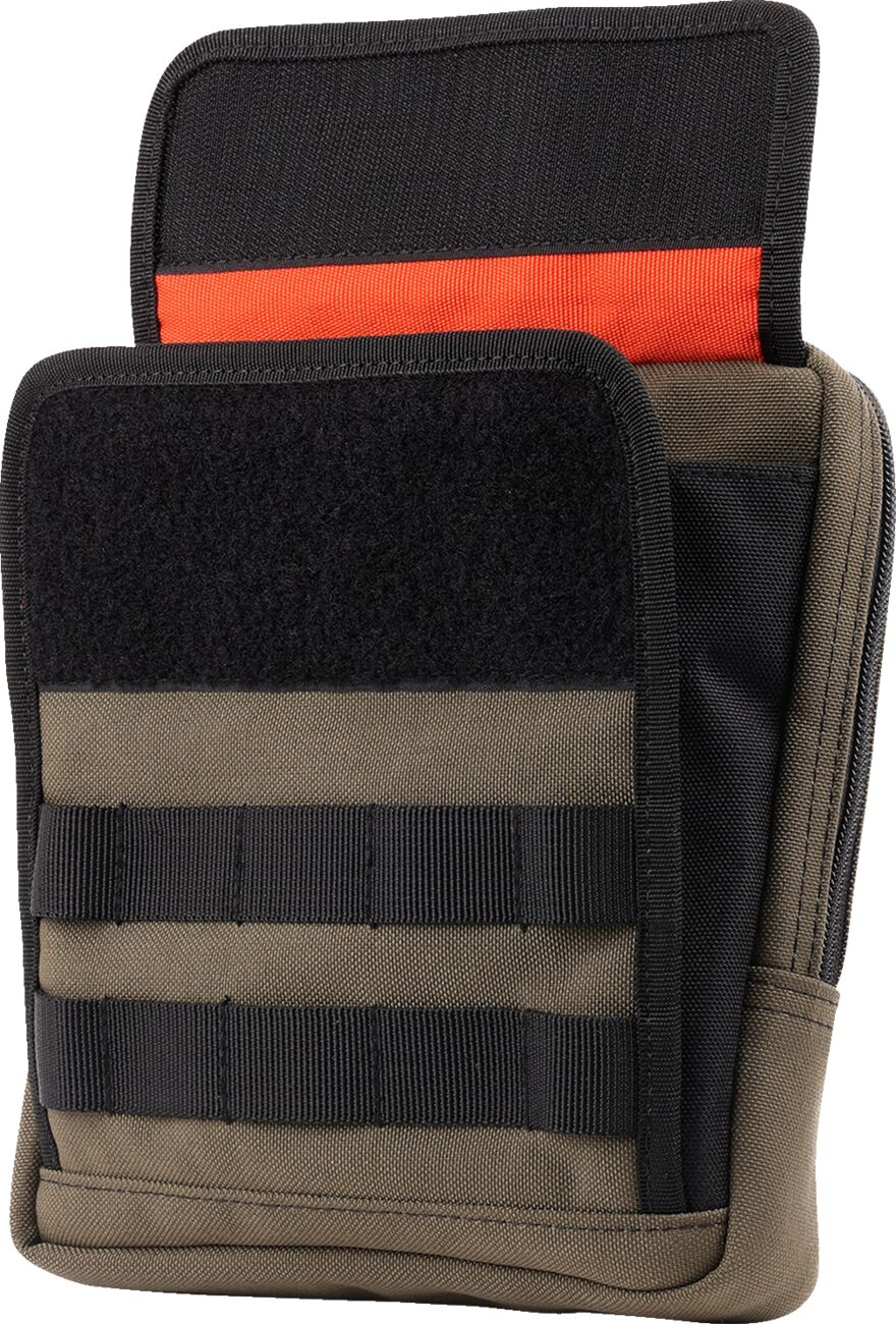 Thrashin Supply Co. Handlebar Bag Slim, Green Tool & Fork Bags Thrashin Supply Co.