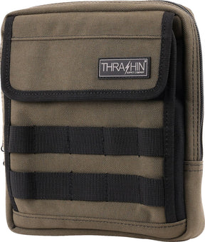 Thrashin Supply Co. Handlebar Bag Slim, Green Tool & Fork Bags Thrashin Supply Co.