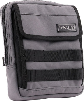 Thrashin Supply Co. Handlebar Bag Slim, Grey Tool & Fork Bags Thrashin Supply Co.