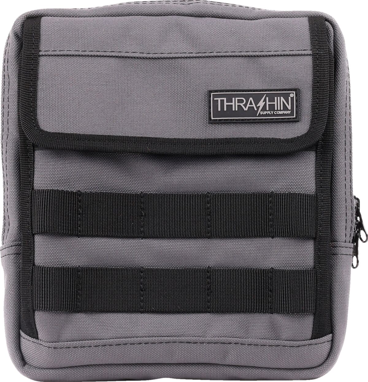 Thrashin Supply Co. Handlebar Bag Slim, Grey Tool & Fork Bags Thrashin Supply Co.