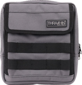 Thrashin Supply Co. Handlebar Bag Slim, Grey Tool & Fork Bags Thrashin Supply Co.