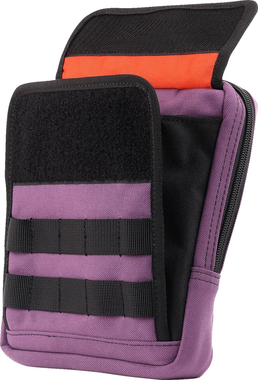 Thrashin Supply Co. Handlebar Bag Slim, Purple Tool & Fork Bags Thrashin Supply Co.