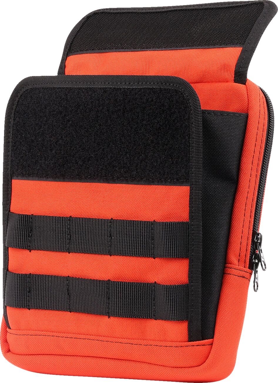 Thrashin Supply Co. Handlebar Bag Slim, HD Orange Tool & Fork Bags Thrashin Supply Co.