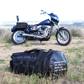 Thrashin Supply Co. Mission Duffle Bag, Black Gear Bags Thrashin Supply Co.