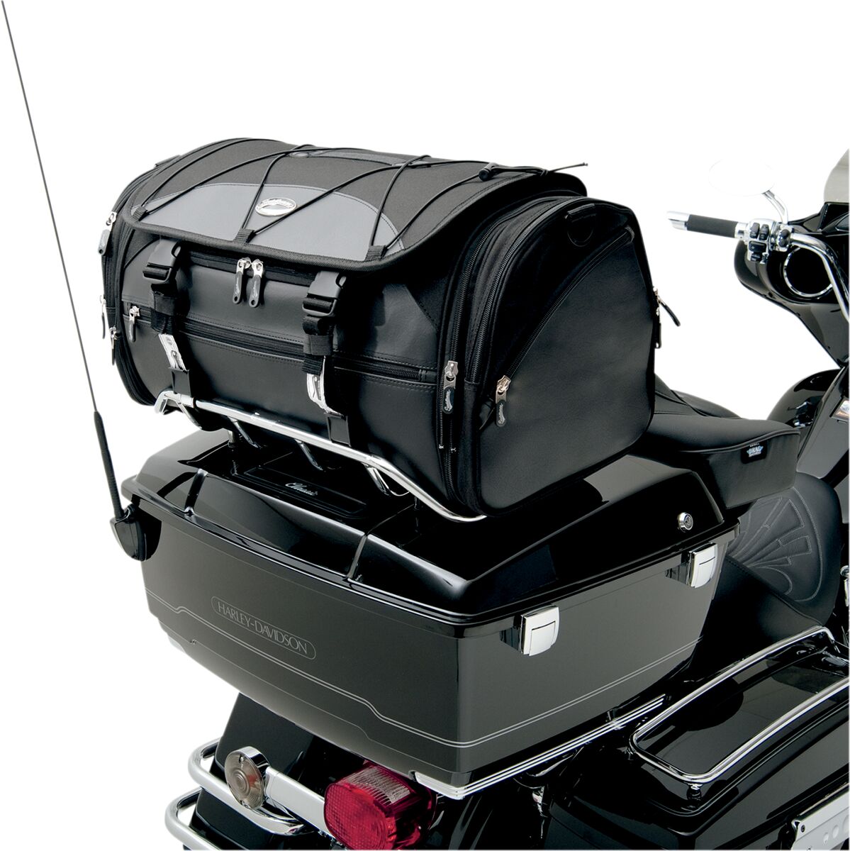 Saddlemen Rack Bag Tr3300 De Sissy Bar Bag Saddlemen