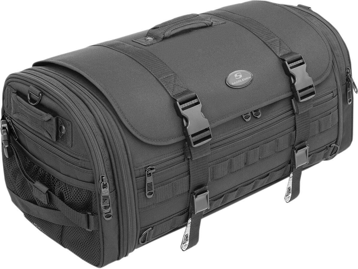 Saddlemen Rack Bag Tr3300 De Tacticl Sissy Bar Bag Saddlemen