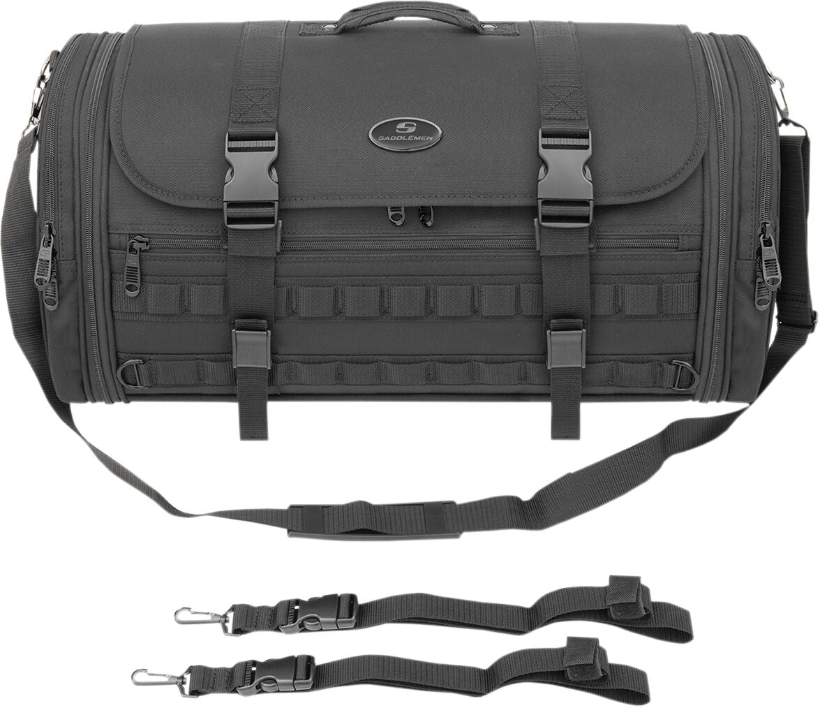 Saddlemen Rack Bag Tr3300 De Tacticl Sissy Bar Bag Saddlemen