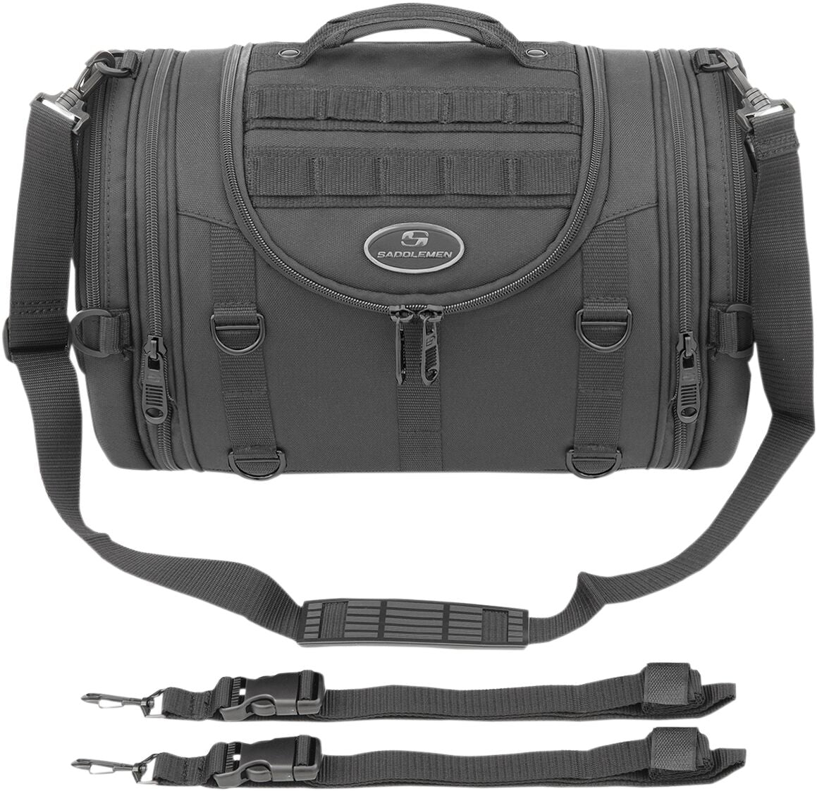 Saddlemen Roll Bag R1300 Lxe Tacticl Sissy Bar Bag Saddlemen