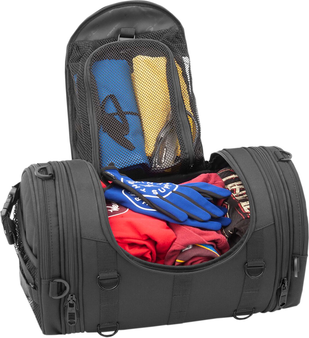 Saddlemen Roll Bag R1300 Lxe Tacticl Sissy Bar Bag Saddlemen
