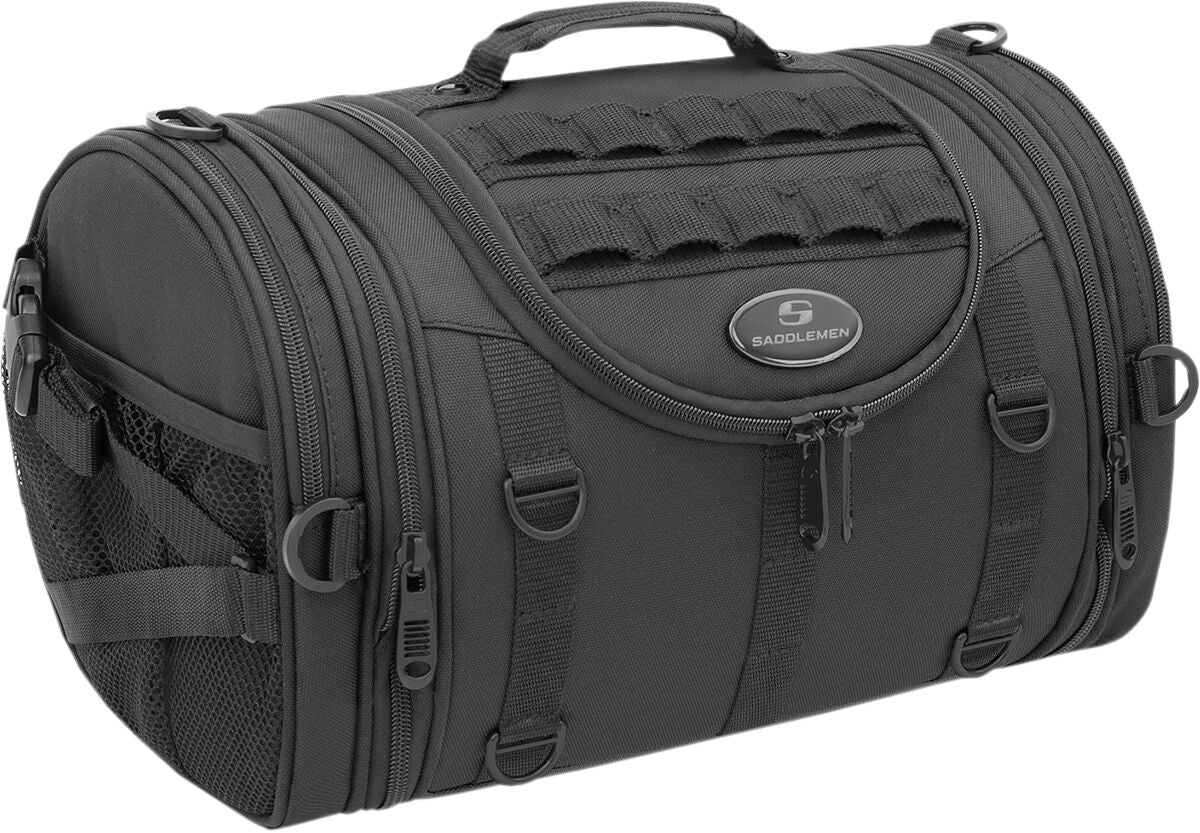 Saddlemen Roll Bag R1300 Lxe Tacticl Sissy Bar Bag Saddlemen