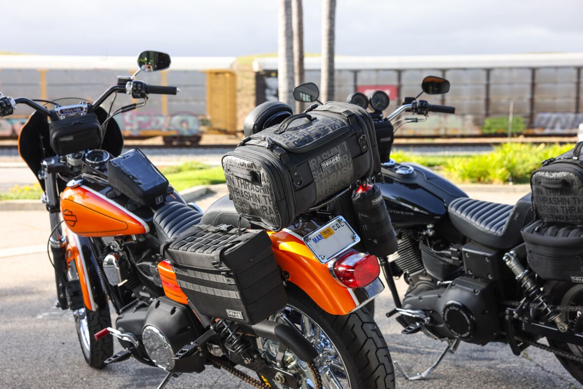 Thrashin Supply Co. Passenger Bag 3515-Road Sissybar/Backrest/Ra& Ra Thrashin Supply Co.