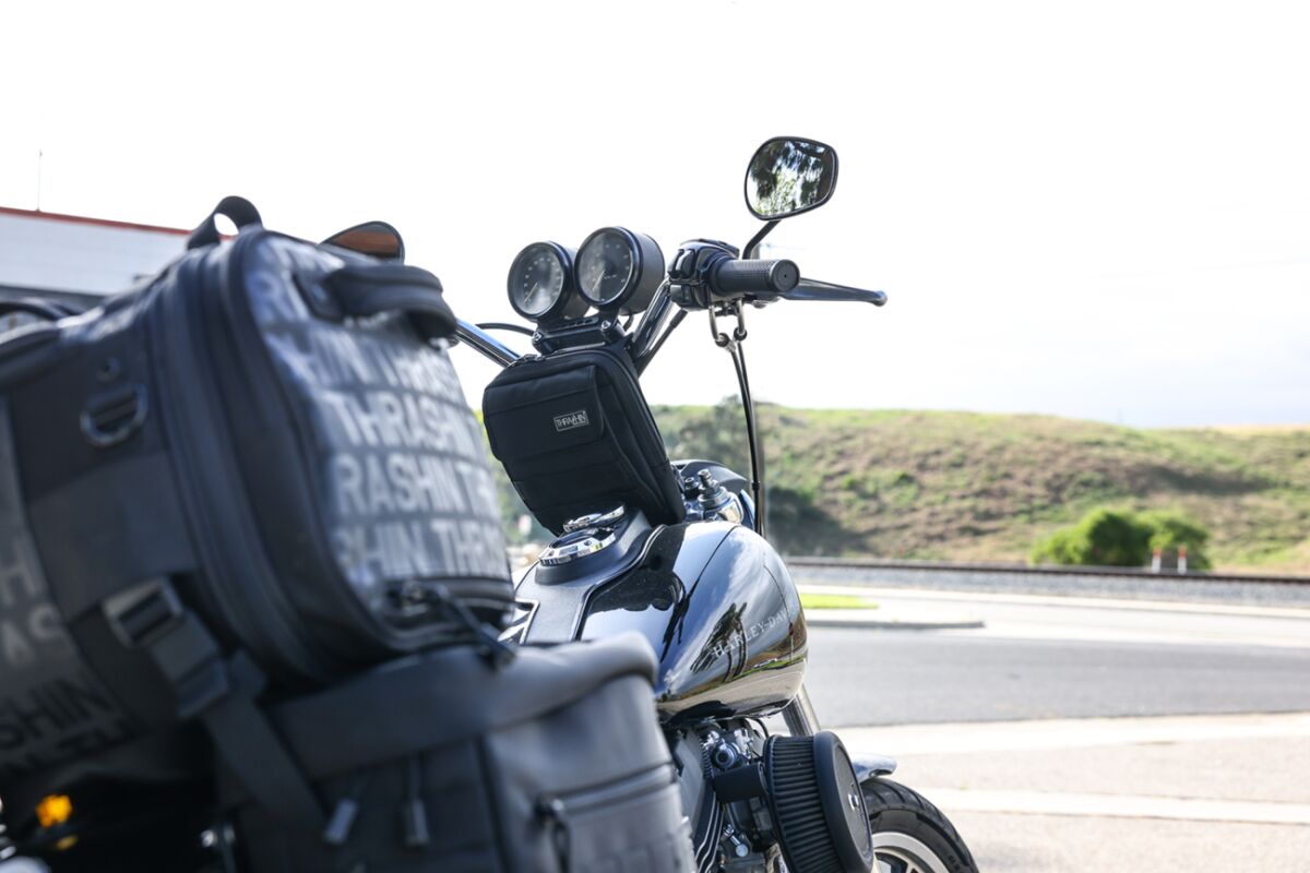 Thrashin Supply Co. Passenger Bag 3515-Road Sissybar/Backrest/Ra& Ra Thrashin Supply Co.