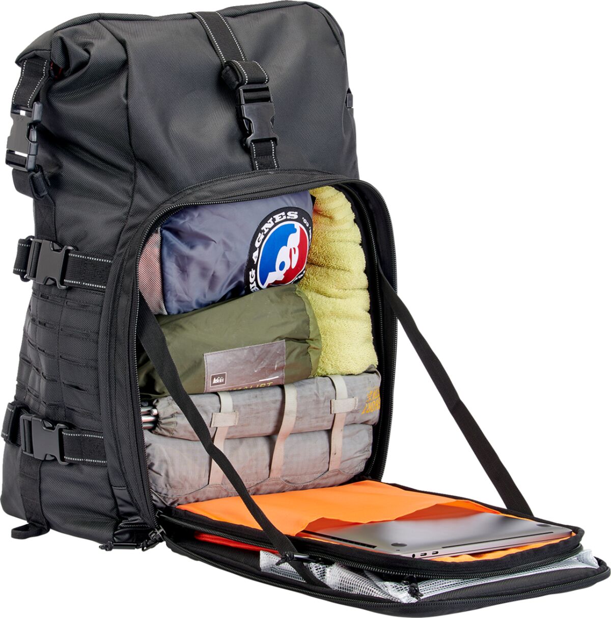 Biltwell Bag Exfil 80 Gen 2 Blk TOURING LUGGAGE Biltwell