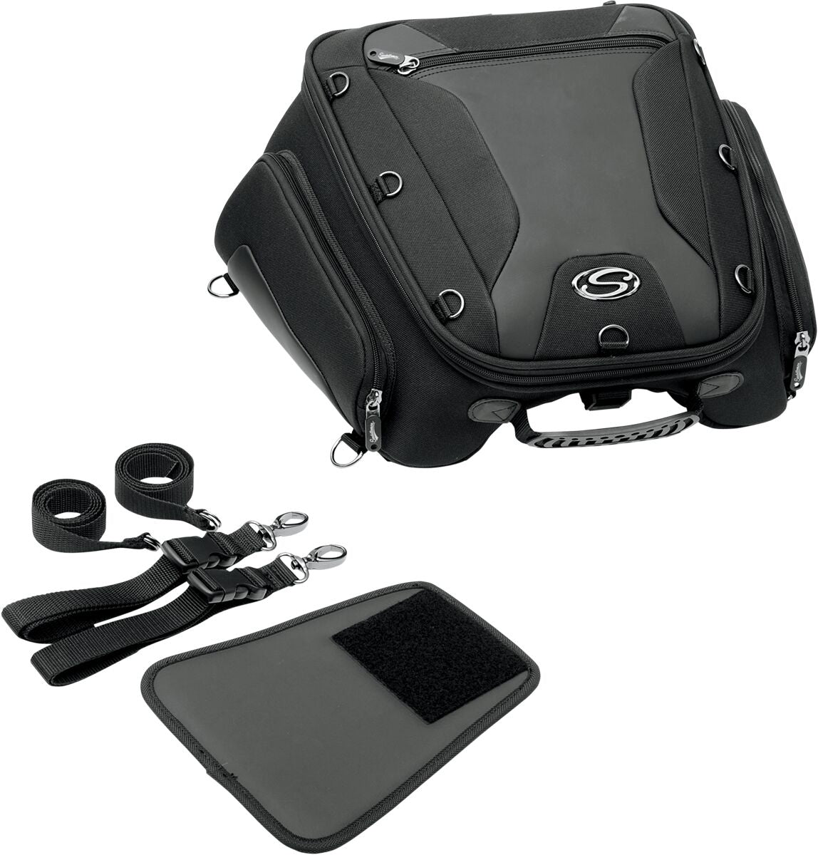 Saddlemen Sport Tunnel Bag Std Tail Bag Saddlemen