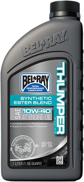 Bel Ray Thumper Racing Synthetic Ester Blend 4 Stroke Engine Oil 10 W 40 1 Liter Engine Oil Bel Ray