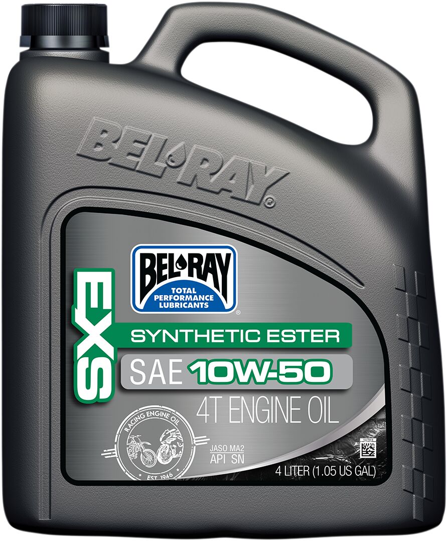 Bel Ray Exs Synthetic Ester 4 Stroke Engine Oil 10 W 50 4 Liter Engine Oil Bel Ray