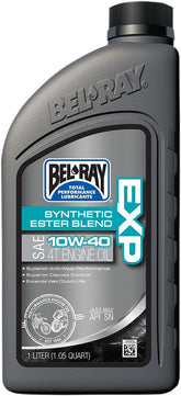 Bel Ray Exp Semi Synthetic Ester Blend 4 Stroke Engine Oil 10 W 40 1 Liter Engine Oil Bel Ray