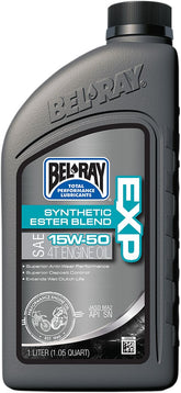 Bel Ray Exp Semi Synthetic Ester Blend 4 Stroke Engine Oil 15 W 50 1 Liter Engine Oil Bel Ray