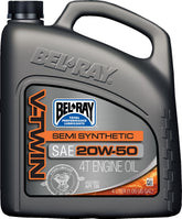 Bel Ray Engine Oil Vtwin 20 W 50 4 Liter Engine Oil Bel Ray