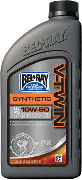 Bel Ray Engine Oil Vtwin 10 W 50 1 Liter Engine Oil Bel Ray