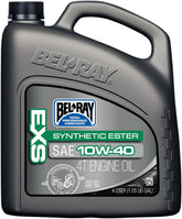 Bel Ray Exs Synthetic Ester 4 Stroke Engine Oil 10 W 40 4 Liter Engine Oil Bel Ray